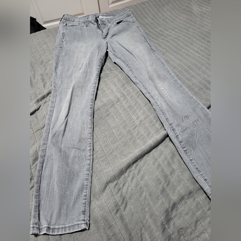 Universal thread light gray high rise jeans